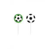 Cocktailprikkers Voetbal 16st